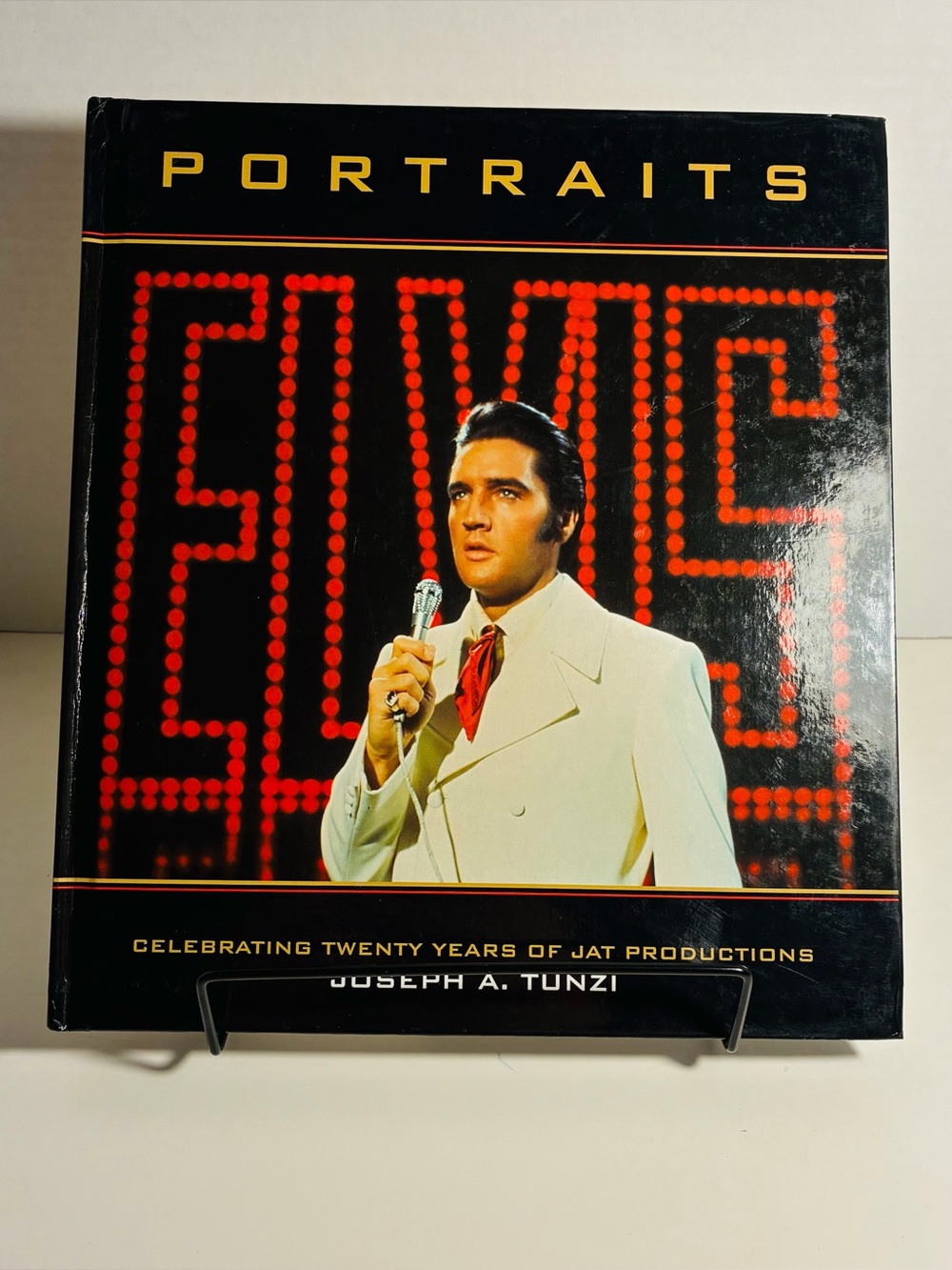 Elvis Portraits Celebrating 20 Years Of Jat Productions Hardcover Book